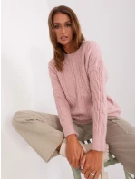 Jumper AT SW 2335 1.68P světle růžový Jumper AT SW 2335 1.68P světle růžový