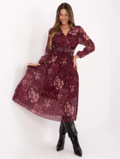 Sukienka IT SK  bordowy model 21717624 - FPrice