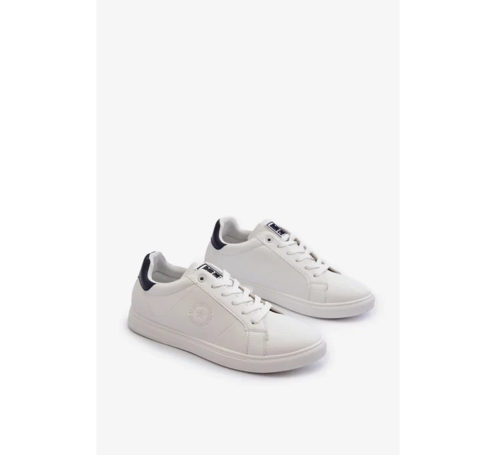 Pánské nízké tenisky Eco Leather Big Star Bílé Pánské nízké tenisky Eco Leather Big Star Bílé