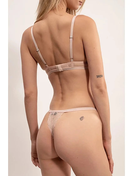 Dámská podprsenka nude model 19015168 - Emporio Armani Dámská podprsenka nude model 19015168 - Emporio Armani