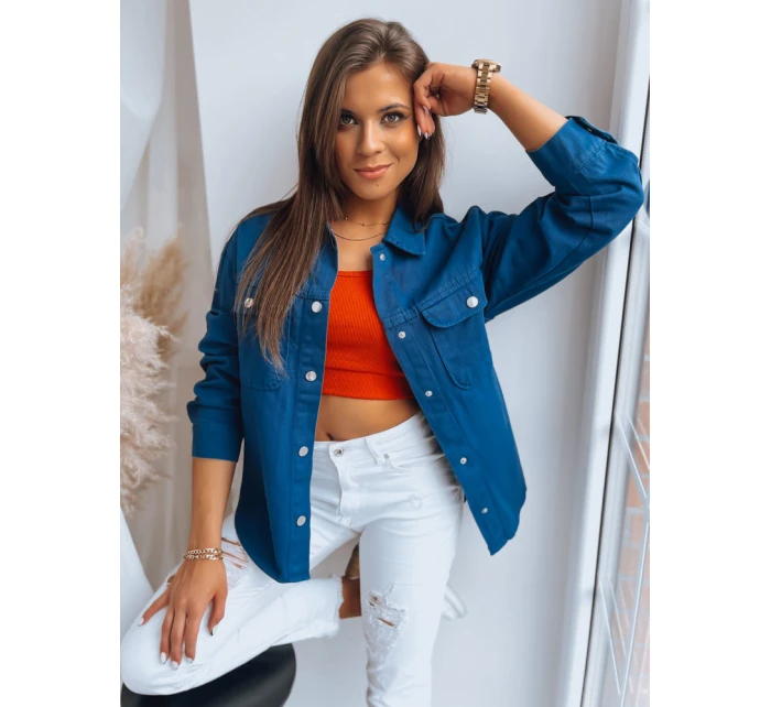 Dámská bunda tmavě modrá Dstreet model 21968521 - FashionStreet