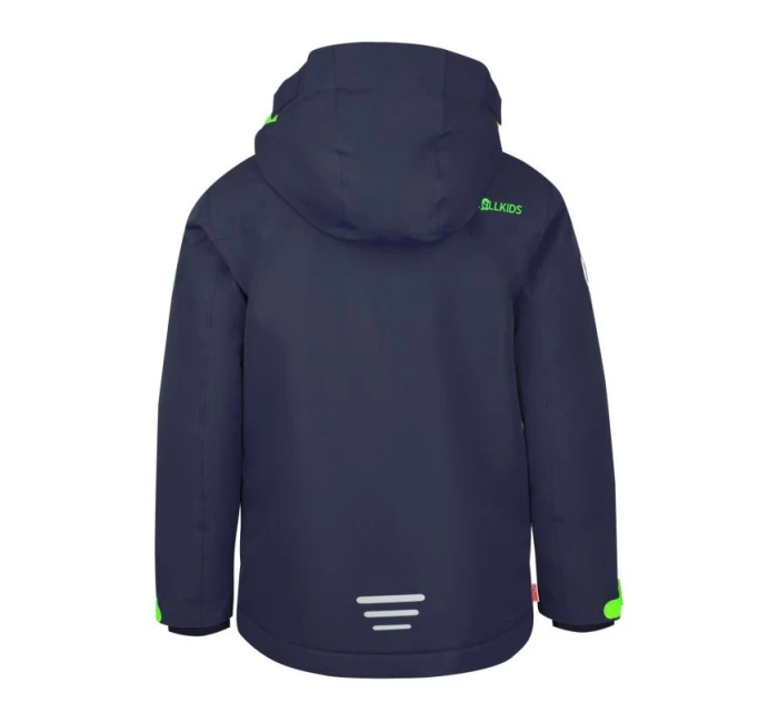 Trollkids Kids Holmenkollen Snow Jacket Pro winter navy blue (913-100) bunda s kapucí Trollkids Kids Holmenkollen Snow Jacket Pro winter navy blue (913-100) bunda s kapucí