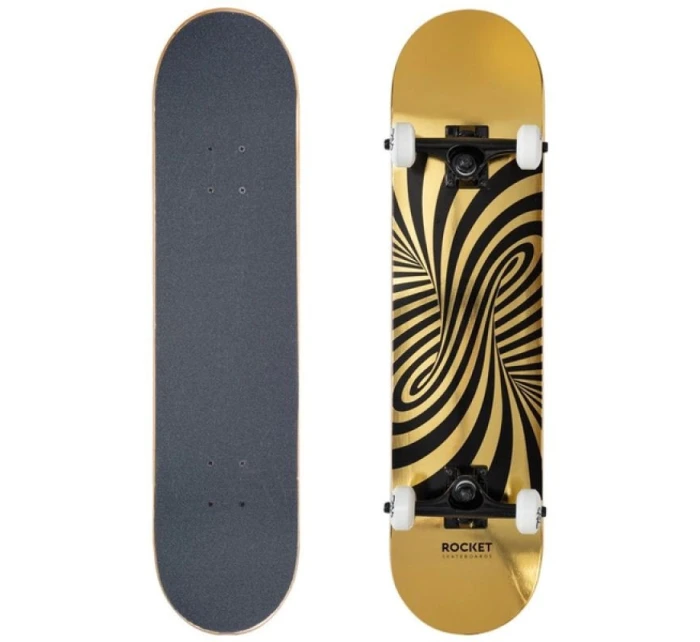 Rocket Twisted Foli Gold 7,5" skateboard RKT-COM-1555