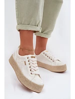 Dámské  na platformě Big Star Ecru model 22042729 - Big Star Shoes