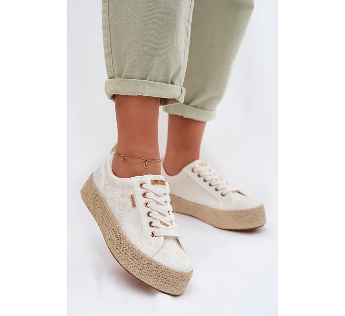 Dámské  na platformě Big Star Ecru model 22042729 - Big Star Shoes