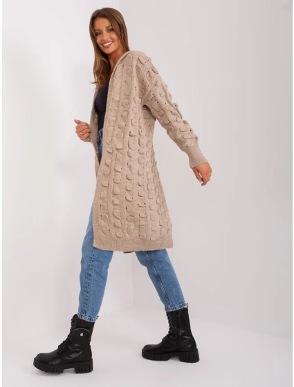 Cardigan BA SW 8026.93P tmavě lila