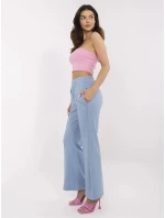 Kalhoty DHJ SP model 21034906 modré - FPrice Kalhoty DHJ SP model 21034906 modré - FPrice