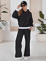 Dámská tepláková souprava SANELIS černá FashionStreet AY0984