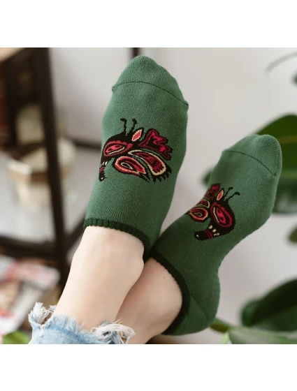 Dámské ponožky Steven Frotte ABS Folk art.132