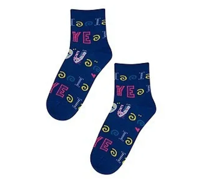 Dámské valentýnské ponožky Wola W84.01P, 36-41