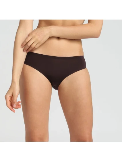 Dámské kalhotky DIM INVISIFREE SLIP - DIM - hnědá