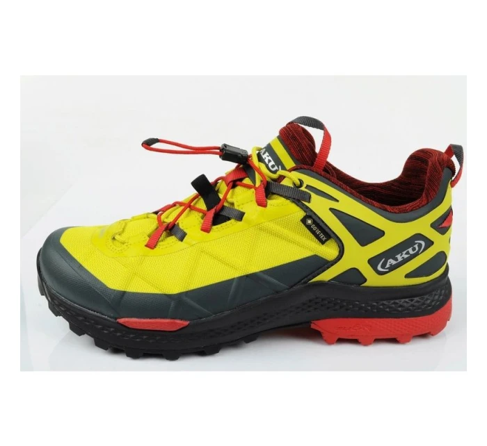 Aku Rocket DFS Gore-tex pánská turistická obuv žlutá