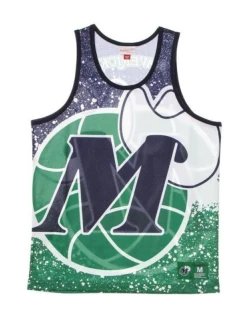 Sportovní tričko bez rukávů Mitchell & Ness NBA Dallas Mavericks Tank Top