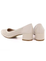 damskie na beżowe Sergio model 22034151 - LEONE