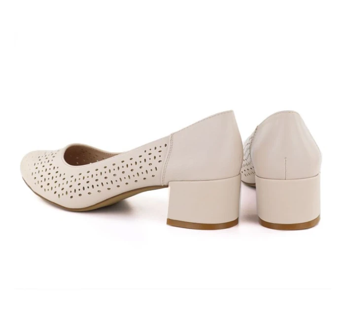 damskie na beżowe Sergio model 22034151 - LEONE