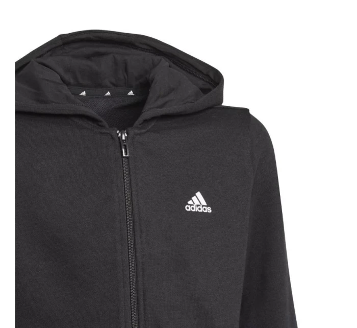 Dětská mikina Essentials s kapucí na zip Jr GN4020 - Adidas