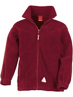 R Těžká fleecová bunda 30. burgundy model 22427049 - Result