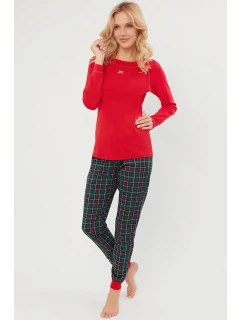 Italian Fashion Foggia long length sp. barva:červená/potisk