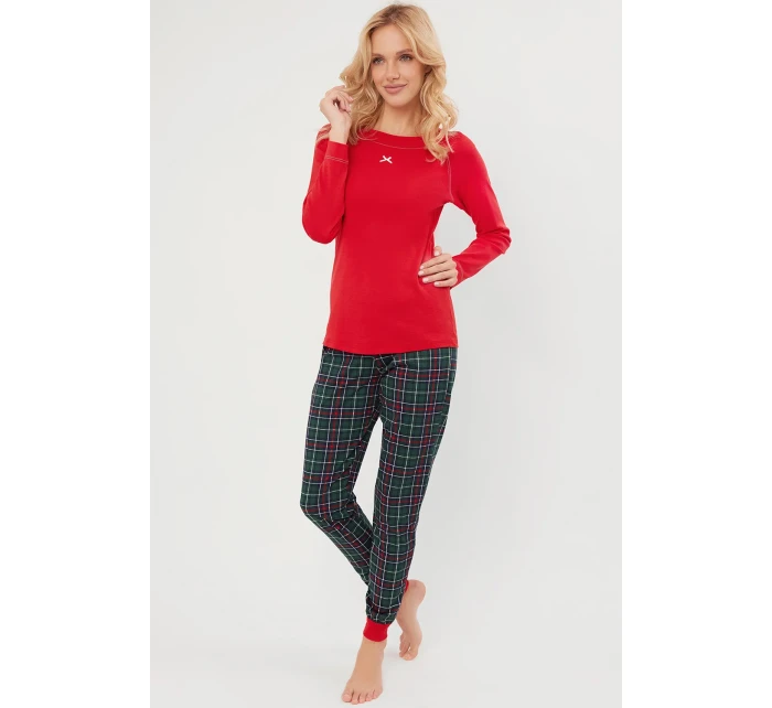 Italian Fashion Foggia long length sp. barva:červená/potisk Italian Fashion Foggia long length sp. barva:červená/potisk