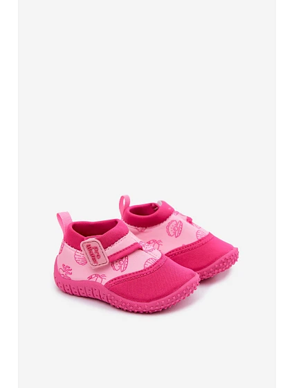 Dětské boty na suchý zip Růžové model 22181877 - Boto Dětské boty na suchý zip Růžové model 22181877 - Boto
