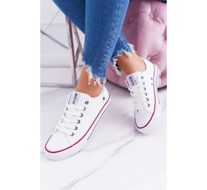 Dámké klasické tenisky Big Star - bílé Dámké klasické tenisky Big Star - bílé