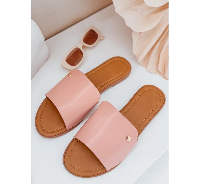 Dámské žabky CHICBASE pink FashionStreet ZY0938 Dámské žabky CHICBASE pink FashionStreet ZY0938