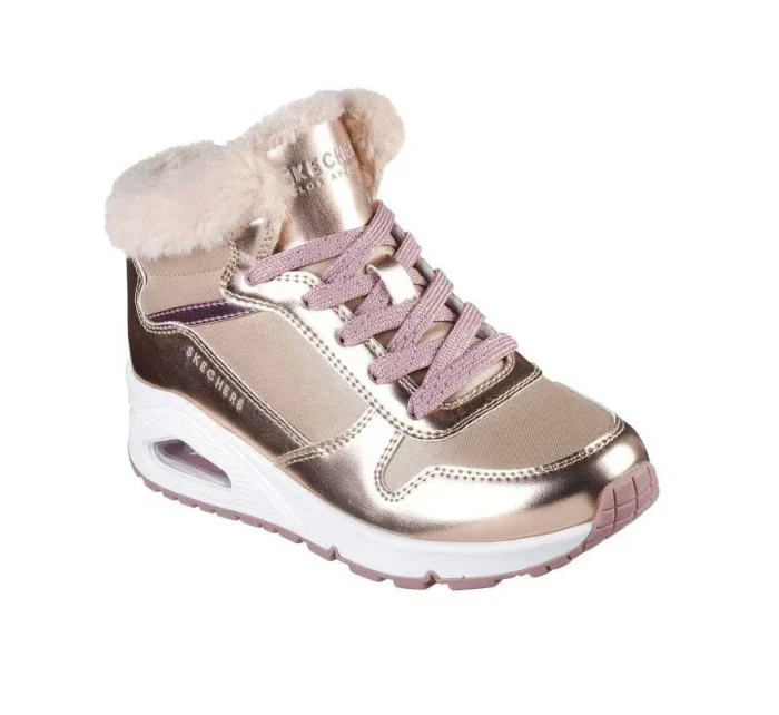 Boty Skechers UNO COZY ON AIR JR 310518L-RSGD