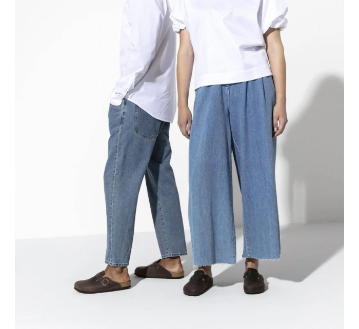 žabky Boston z kůže regular wide model 21735745 - Birkenstock