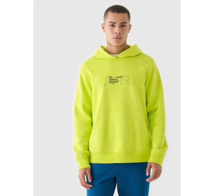 Pánská mikina 4F 4FRAW24TSWSM1816-45S s kapucí z nepromokavého materiálu