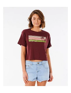 RIP CURL Tričko TALLOWS CROP TEE