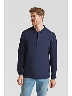 Fruit of the Loom Premium Polo LSL Piqué polo s dlouhým rukávem 16.3310 athletic heather Fruit of the Loom Premium Polo LSL Piqué polo s dlouhým rukávem 16.3310 athletic heather