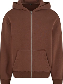 BY Pánská mikina s kapucí z těžké bavlny "Fluffy" 56.0 chocolate brown model 22469745 - Build your Brand