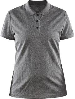 CORE Unify Polo Shirt W Dámské sportovní polo model 22467170 dark grey melange - Craft Corporate