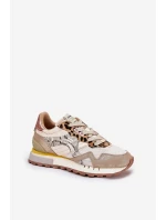 Tenisky Sportovní Boty Dámské D.Franklin DFSH378006 Zlaté