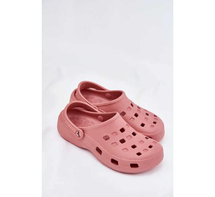 Dámské Pěnové Pantofle Růžové model 21698098 - Boto Dámské Pěnové Pantofle Růžové model 21698098 - Boto