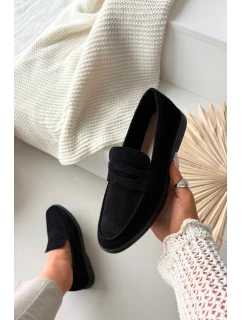 Dámské z eko semiše černé model 21900403 - Boto