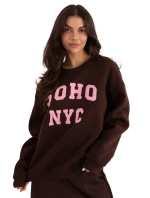 Bluza MJ BL model 21766123 ciemny brązowy - FPrice