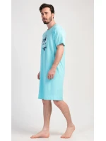 Pánská noční košile s krátkým rukávem model 19527384 - Vienetta MAN