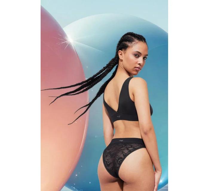Dámská podprsenka Allround Bralette - BLACK - černá 0004 - SLOGGI