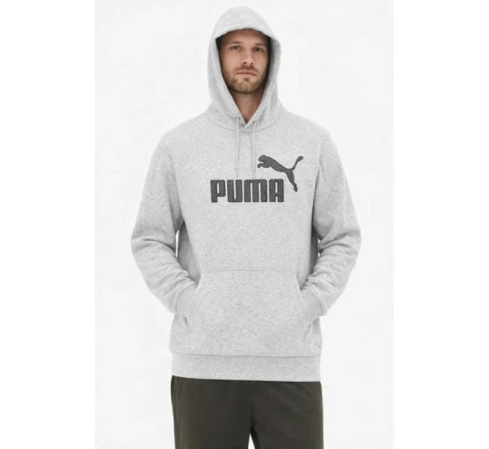sportovní klokaní mikina s kapucí pánská šedá  pánské model 21857838 - Puma