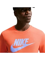 Pánské tričko Nike Nsw Tee Icon Futura, oranžové, AR5004 835 Pánské tričko Nike Nsw Tee Icon Futura, oranžové, AR5004 835