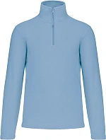 Kariban K 912 Mikrofleecová mikina s 1/4 zipem "Enzo" 20.K912 sky blue
