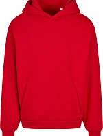 New Morning Studios NM 011 Těžká unisex mikina s kapucí 57.0011 city red