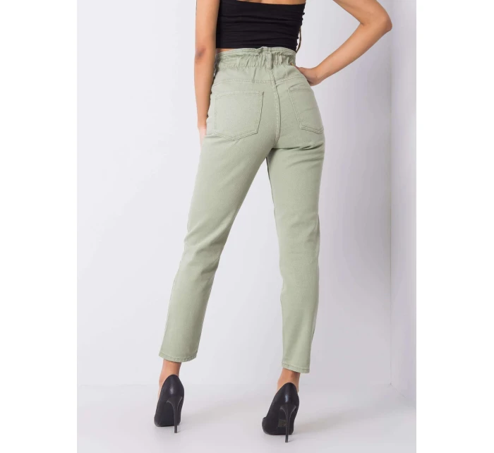 Džínové kalhoty SP světle zelená model 15206526 - FPrice