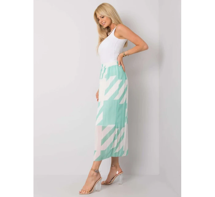 Sukně DHJ SD 13325.73P bílá zelená Sukně DHJ SD 13325.73P bílá zelená