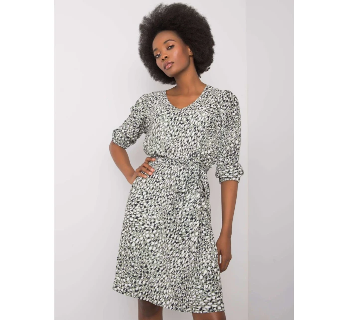 Šaty LK SK 508079.47P khaki Šaty LK SK 508079.47P khaki