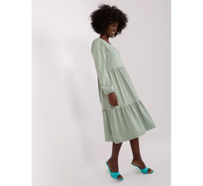 Šaty RV SK 5832.18X pistácie