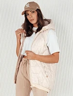 Dámská prošívaná vesta COLINE TY4114 bílá - FashionStreet