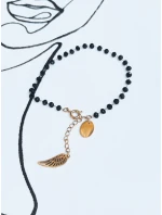 FREE TIME černý náramek FashionStreet LY0095 FREE TIME černý náramek FashionStreet LY0095