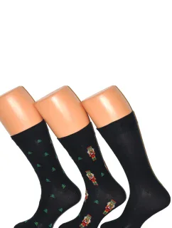 Pánské ponožky Premium Vánoční A'3 model 18824151 - Cornette